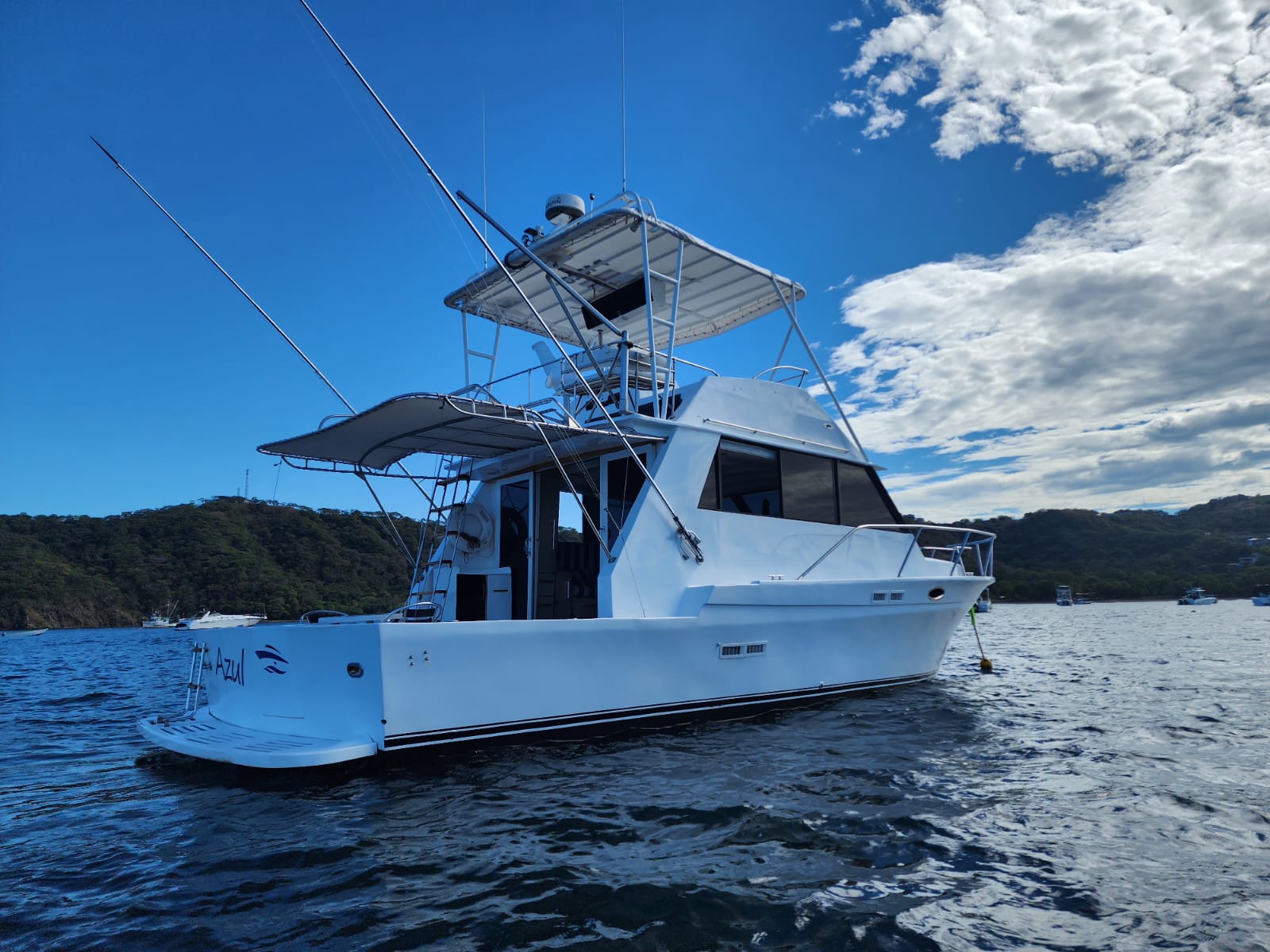 Azul 39ft Guanacaste fishing boat