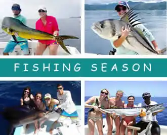 Fishing Seasons in Guanacaste Costa Rica